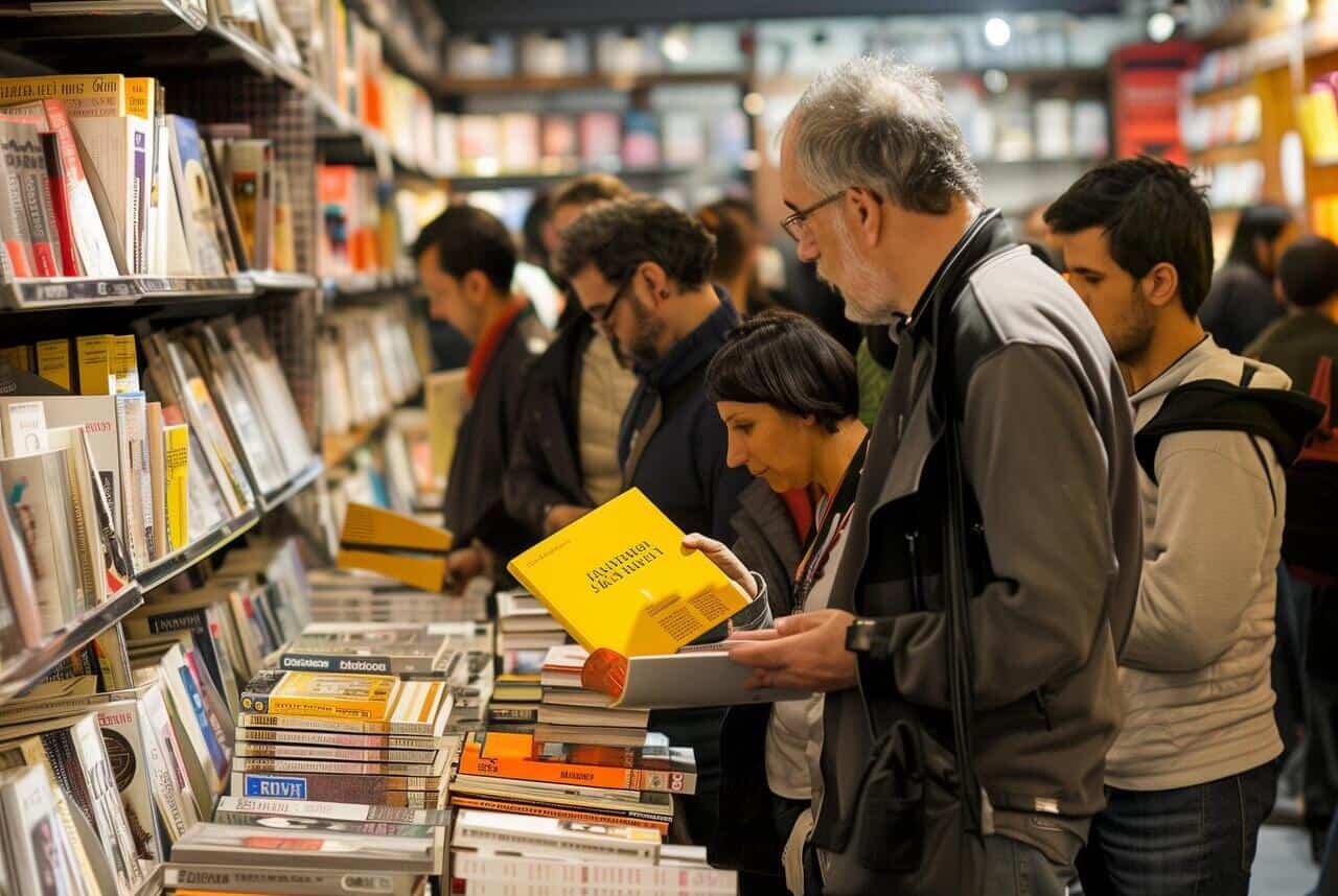 People Buying Books